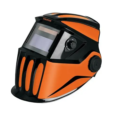 Careta electrónica para soldar, 9-13, panel digital, TRUPER